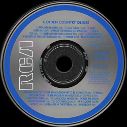 Golden Country Oldiesr - USA 1987 - RCA Victor 5962-2RDJ - Elvis Presley Varous Artist CD
