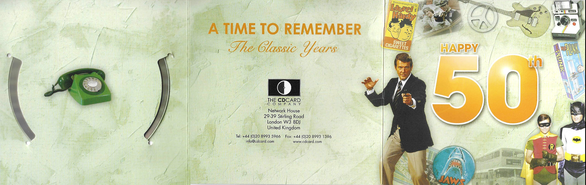 Happy 50th - The Music Of Your Life 1965-1995- UK 2011 - Sony Music  / CD Card Company CD608 - Elvis Presley Various Artist CD