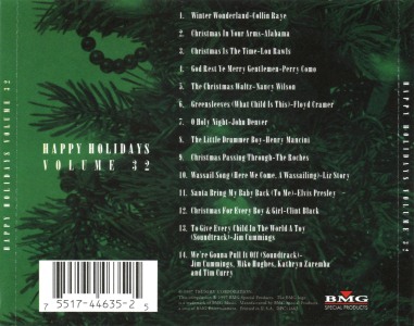 Happy Holidays Volume 32 - USA 1997 - BMG DPC1-166