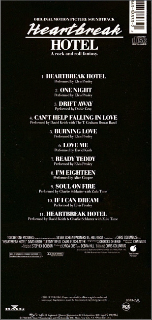 Heartbreak Hotel - USA 1988 - BMG 8533-2-R Long Box - Elvis Presley CD