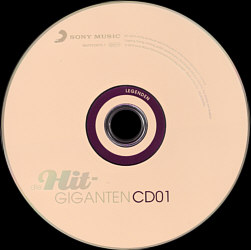 Die Hit-Giganten - Legenden - EU 2010 - Sony Music