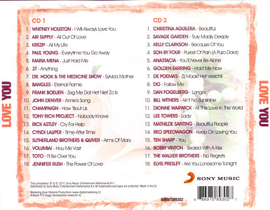 I Will Always Love You - UK 2010 - Sony Music - Elvis Presley CD