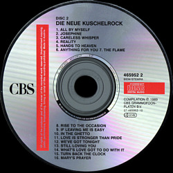 Kuschelrock - Volume 2 - CBS 465952 2 - Germany 1989 - Sony