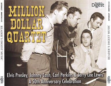 Million Dollar Quartet 50th Anniversary Celebration - USA 2011 - Sony Music / Readers's Digest 88697841112 -  Elvis Presley Various Artists CD