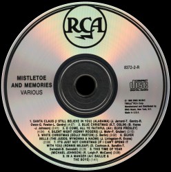 Misletoe And Memories - USA 1988 - BMG 8372-2-R