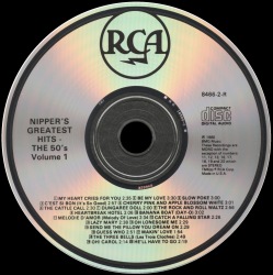 Nipper's Greatest Hits - The 50's Volume 1 - USA 1988 - RCA 8466-2-R
