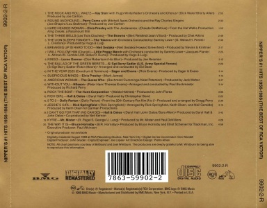 Nipper's #1 Hits 1956-1986 - (The Best Of RCA Victor) - USA 1989 - BMG 9902-2-R