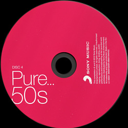 Pure.... 50s - EU 2012 - Sony Music 88691946452 -  Elvis Presley Various Artists CD