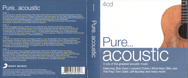 Pure...Acoustic - EU 2014 - Sony Music 88843039792 -  Elvis Presley Various Artists CD