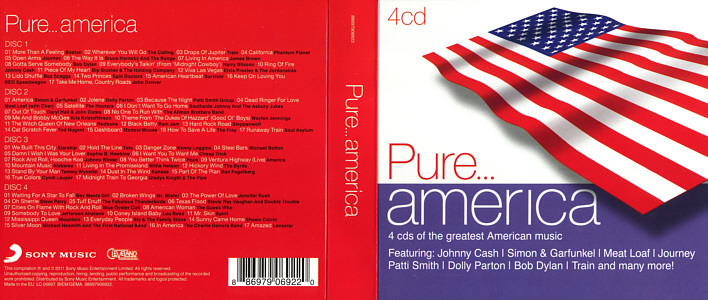 Pure.... America - EU 2011 - Sony Music 88697906922 -  Elvis Presley Various Artists CD