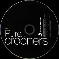Pure.... Crooners - EU 2011 - Sony Music -  Elvis Presley Various Artists CD