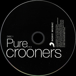 Pure.... Crooners - EU 2011 - Sony Music - Elvis Presley Various Artists CD