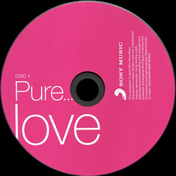 Pure.... Love - EU 2011 - Sony Music 88697962892 - Elvis Presley Various Artists CD