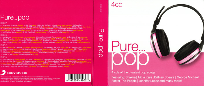 Pure.... Pop - EU 2012 - Sony Music 88725449962 - Elvis Presley Various Artists CD