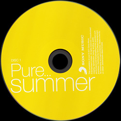Pure.... Summer - EU 2011 - Sony Music 88697910292 - Elvis Presley Various Artists CD