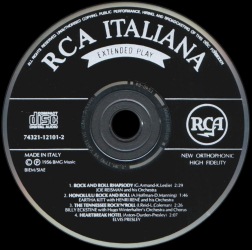 Rock And Roll Rhapsody - Italy 1992 - RCA Italiana 74321-12101-2