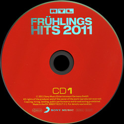 RTL Frühlingshits 2011 - Germany 2011 - Sony Music 88697815172 -  Elvis Presley Various Artists CD