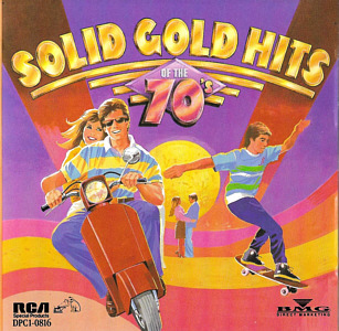 Solid Gold Hits Of The 70's - USA 1988 - BMG DPC1-0816 - Elvis Presley Various Artist CD