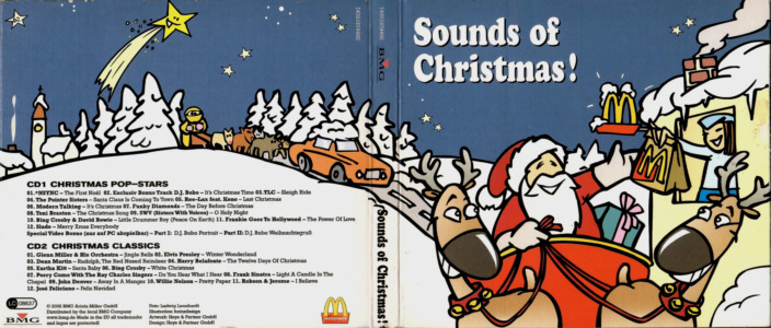 Sounds Of Christmas! - 2002 - BMG 74321979492 - Elvis Presley Various Artist CD