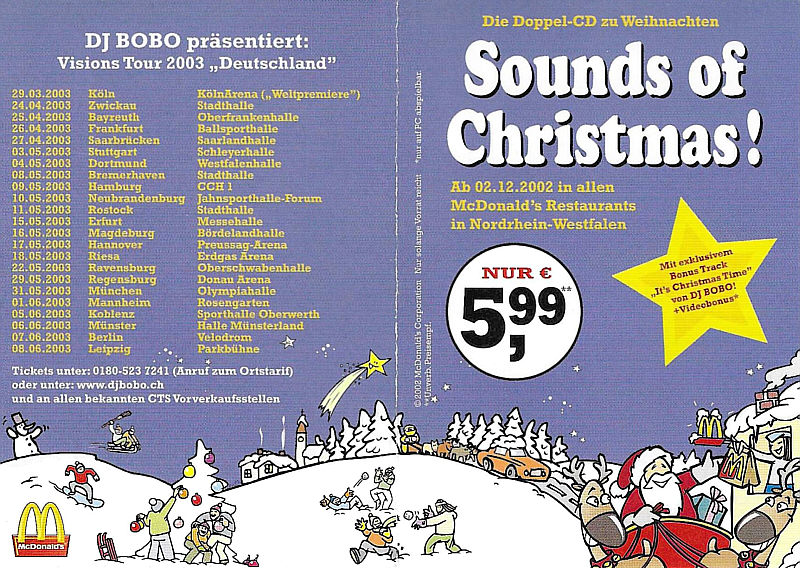 Sounds Of Christmas! - 2002 - BMG 74321979492 - Elvis Presley Various Artist CD
