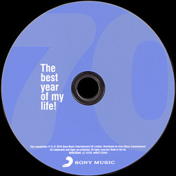 The Best Year Of My Life: 1970 - UK 2010 - Sony Music