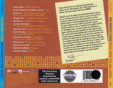 The Biggest Loser - Sony Music - Elvis Presley Various Artist CD
