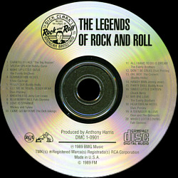 The Rockin' Role Models (Dick Clark's American Bandstand) - USA 1989 - BMG - Elvis Presley CD Various Artists The Legends Of Rock And Roll (Dick Clark's American Bandstand) - USA 1989 - BMG - Elvis Presley CD Various Artists