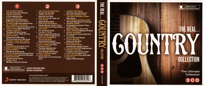 The Real...Country Collection -Sony Legacy 889853056026- EU 2016 - Elvis Presley Various Artists CD