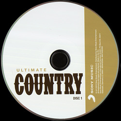 Ultimate Country - EU 2015 - Sony Music 88875085562 -  Elvis Presley Various Artists CD